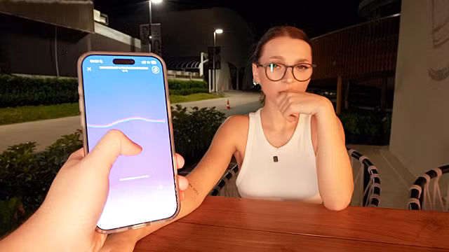 “Looks Like We Got Caught” — Fucked Her to Squirt on the First Date in a Public Toilet