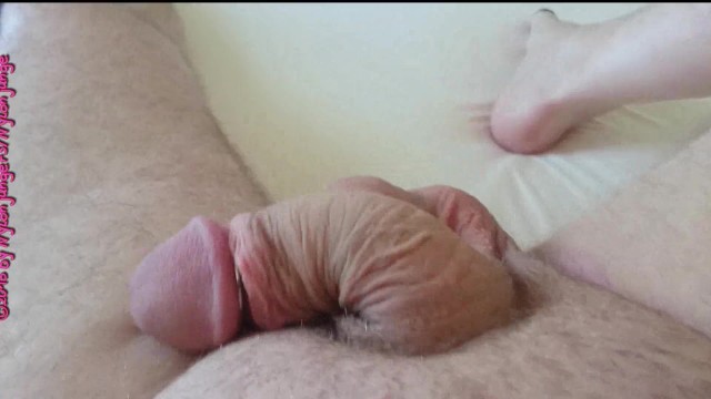 Nude with New Penis Plug **Cumstopper**