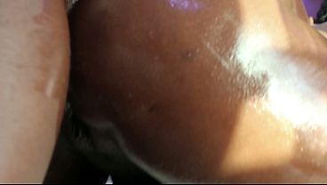 Matured Aunt said we could fuck her if only we eat her Asshole